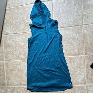 Tek Gear Blue Sleeveless Hoodie Dress
